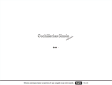 Tablet Screenshot of cuchilleriasimon.es